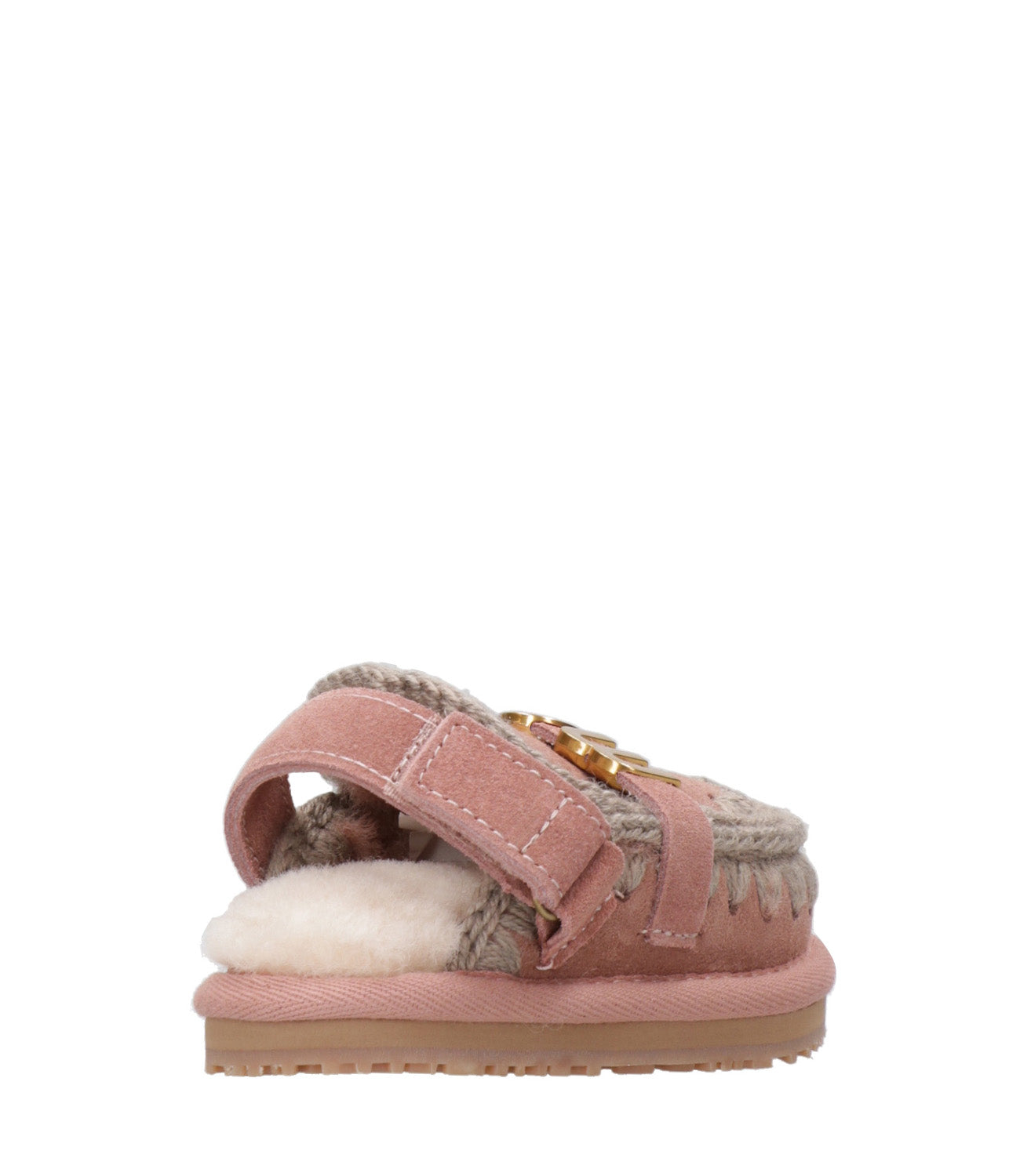 Mou Kids | Sabot Slipper with Back Strap Rosa
