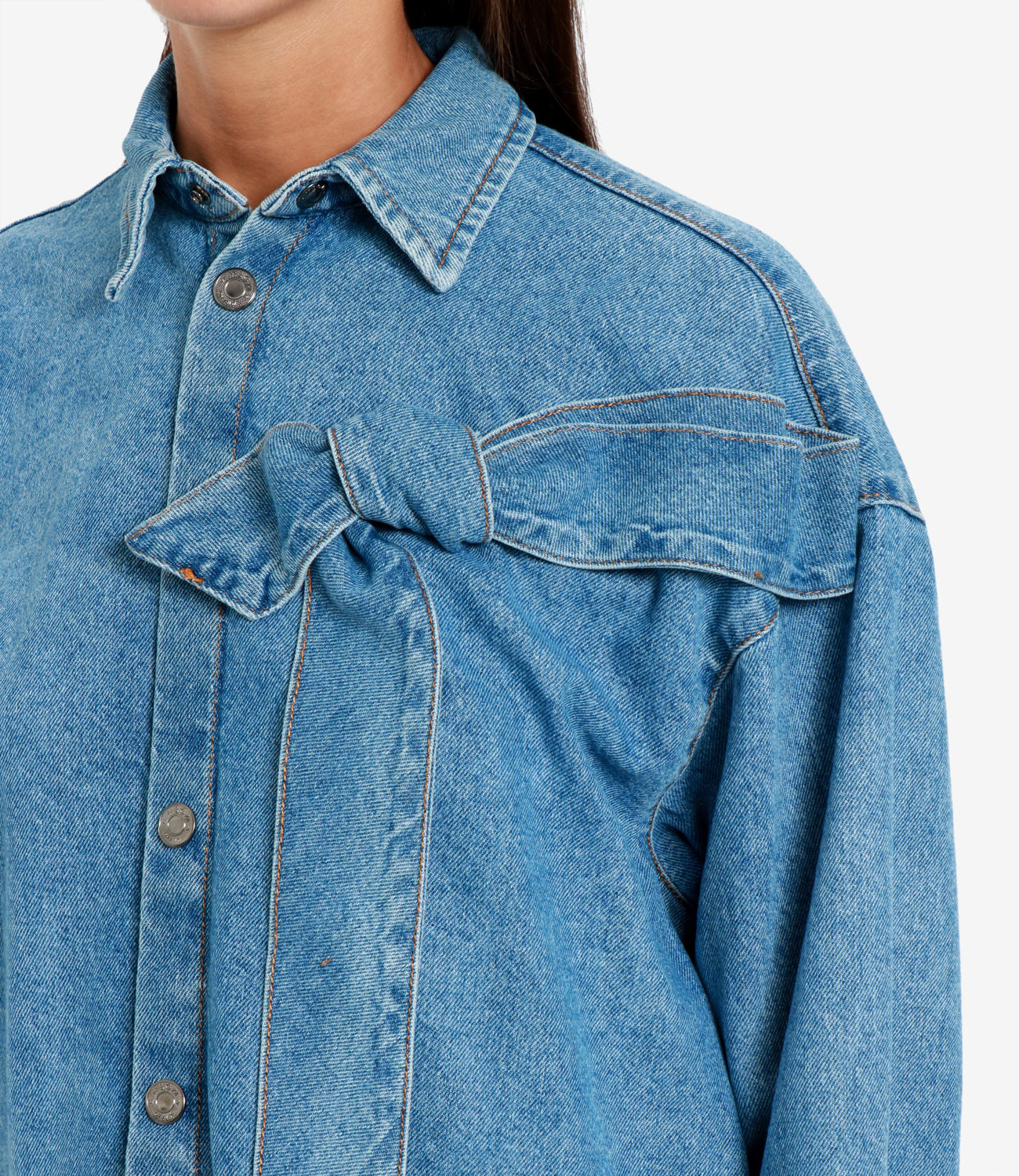MSGM | Camicia Denim medio