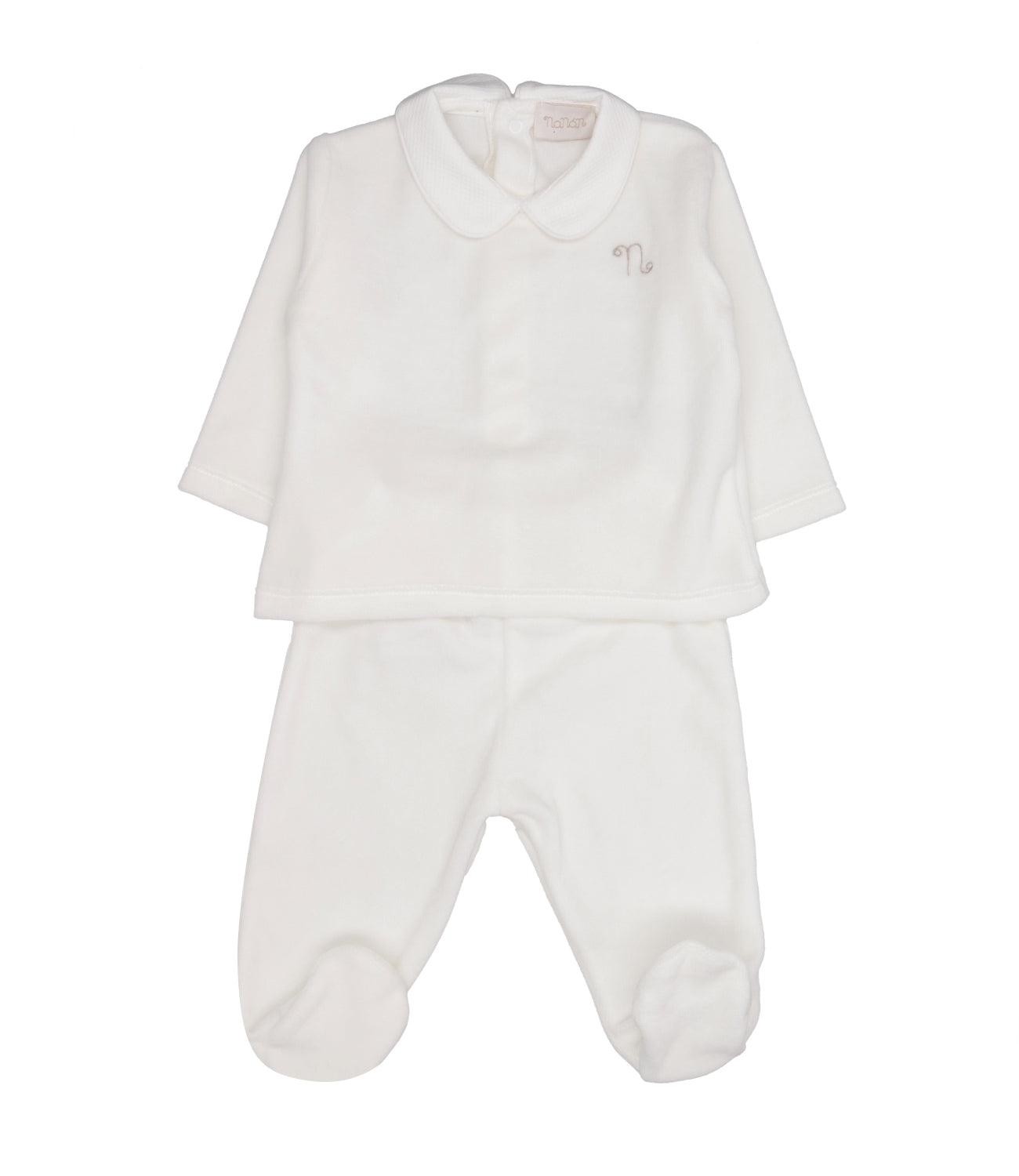 Nanan | Set Maglia Pantalone Bianco
