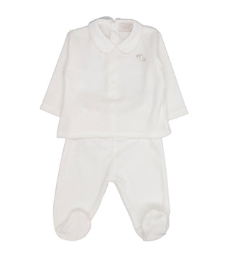 Nanan | Set Maglia Pantalone Bianco