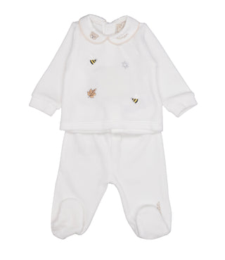 Nanan | Set Maglia Pantalone Bianco