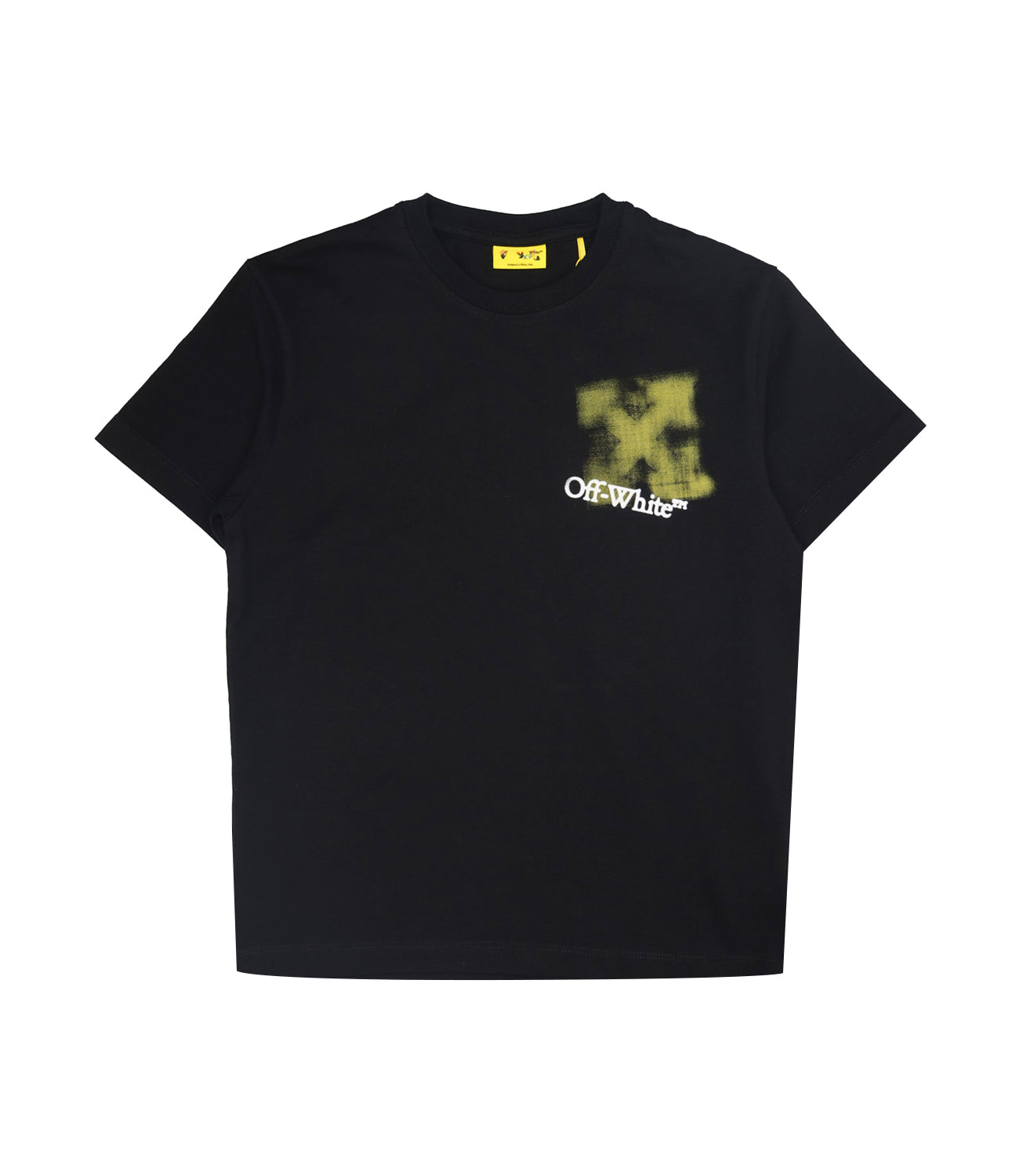 Off White Kids | T-Shirt Nero e Giallo