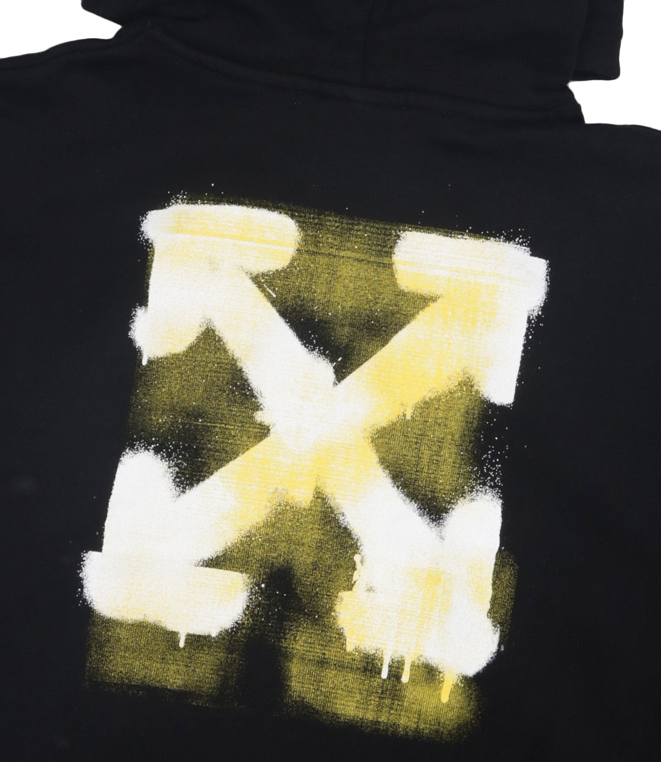 Off White Kids | Felpa Nero e Giallo