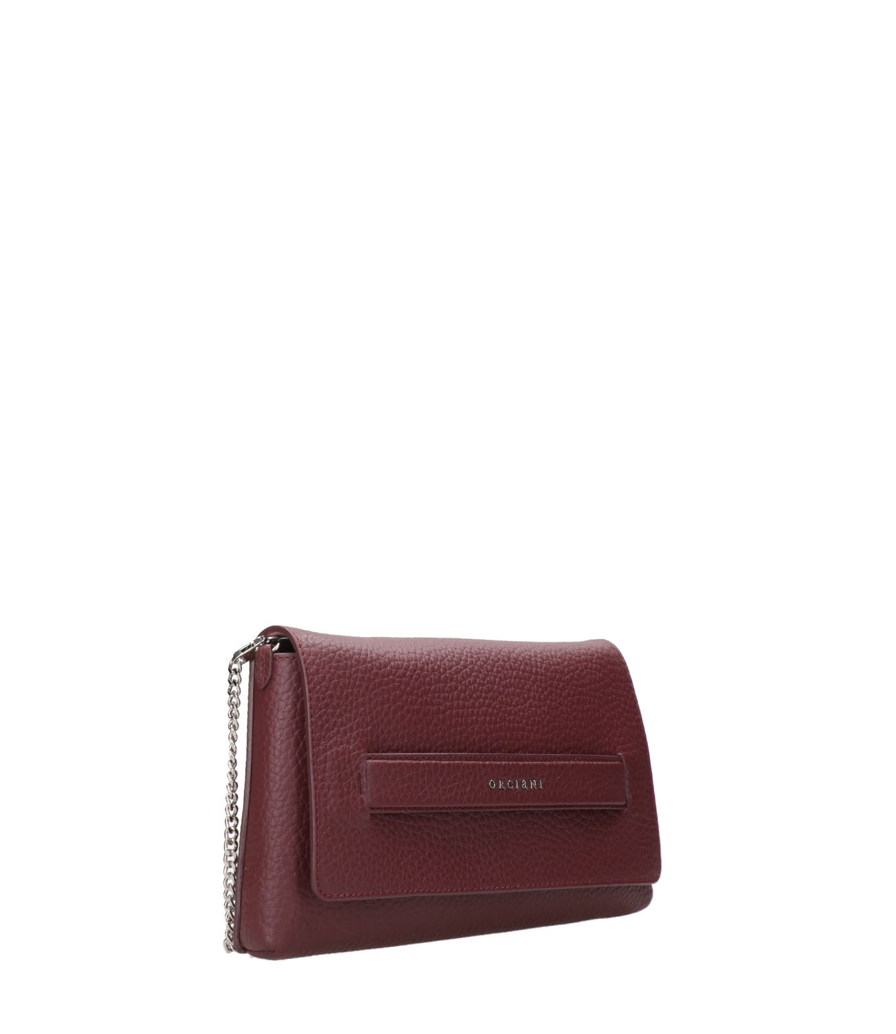 Orciani | Clutch Gossip Soft Bordeaux
