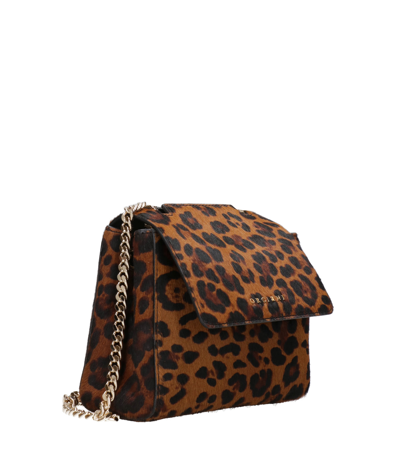 Orciani | Borsa a Spalla Sveva Mini Leopardo