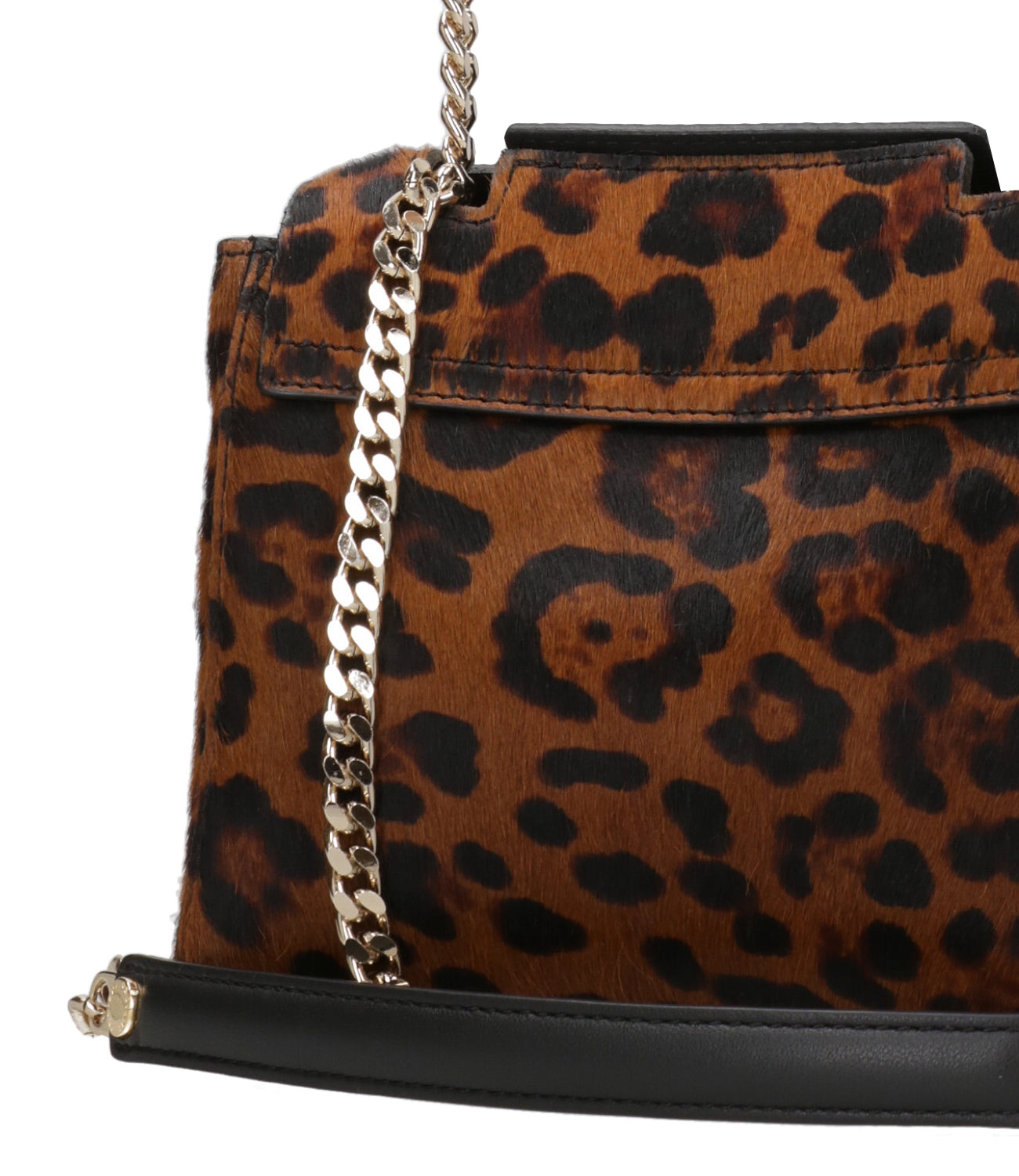 Orciani | Borsa a Spalla Sveva Mini Leopardo