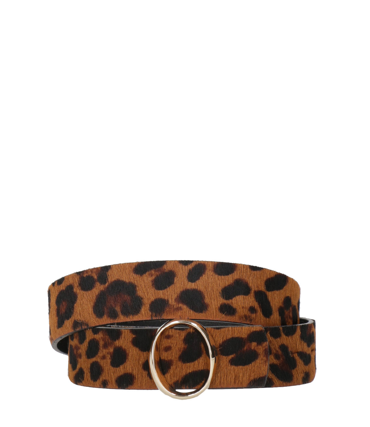Orciani | Cinta Leo Double Leopardo e Nera