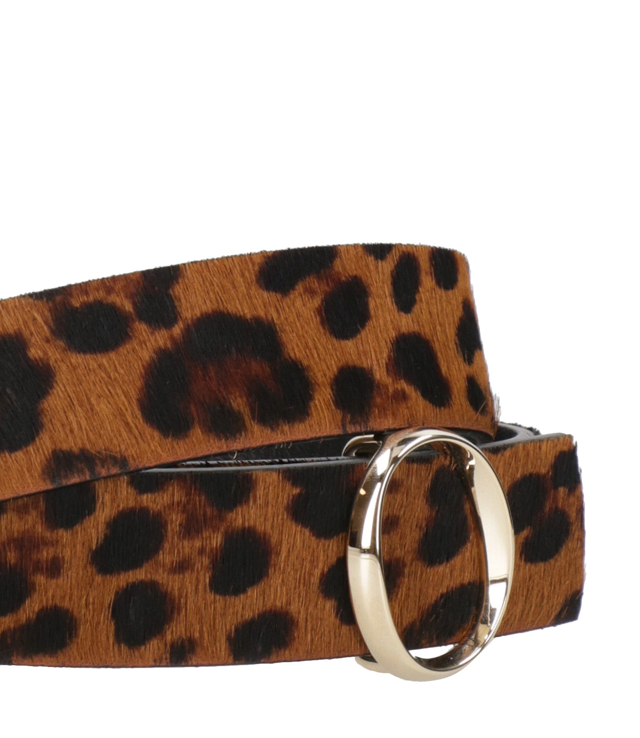Orciani | Cinta Leo Double Leopardo e Nera