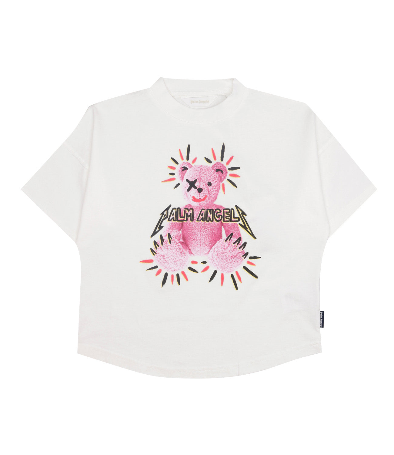 Palm Angels Kids | T-Shirt Punk Bear Bianco