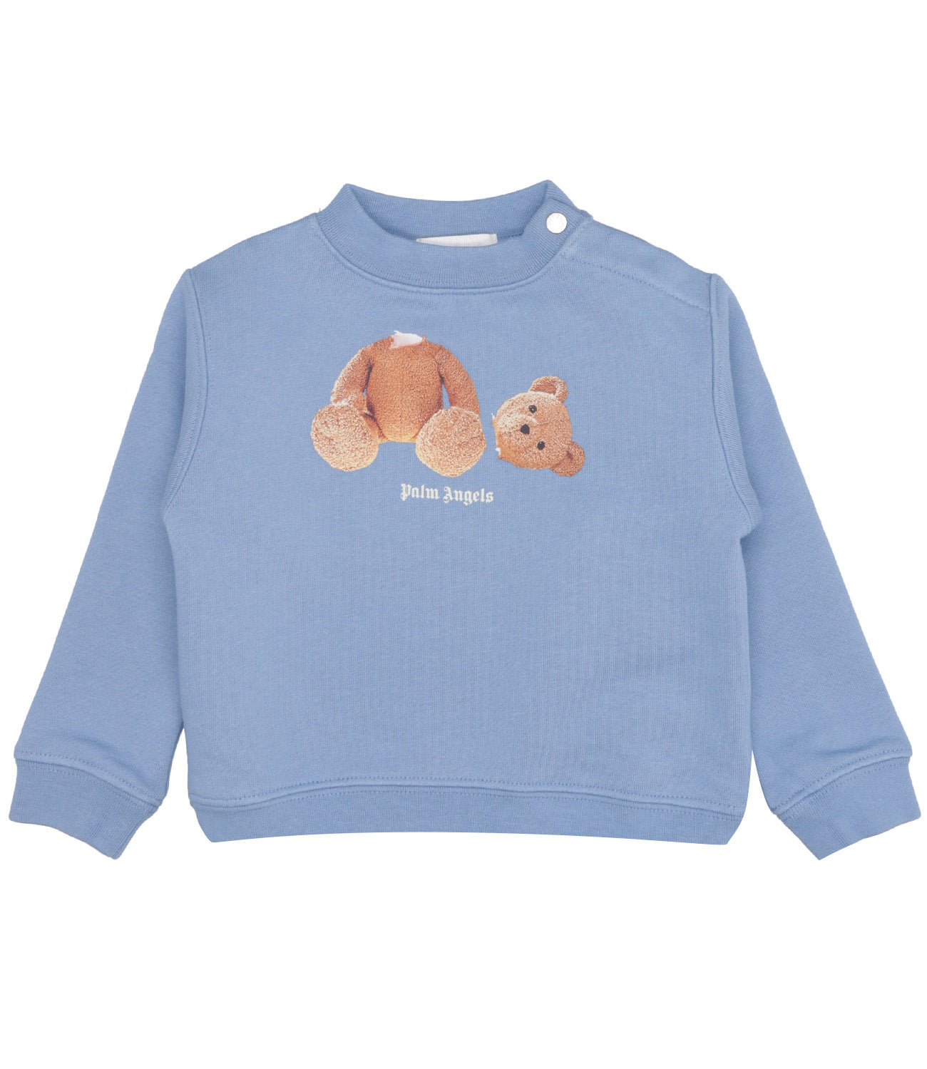 Palm Angels Kids | Felpa Bear Azzurro