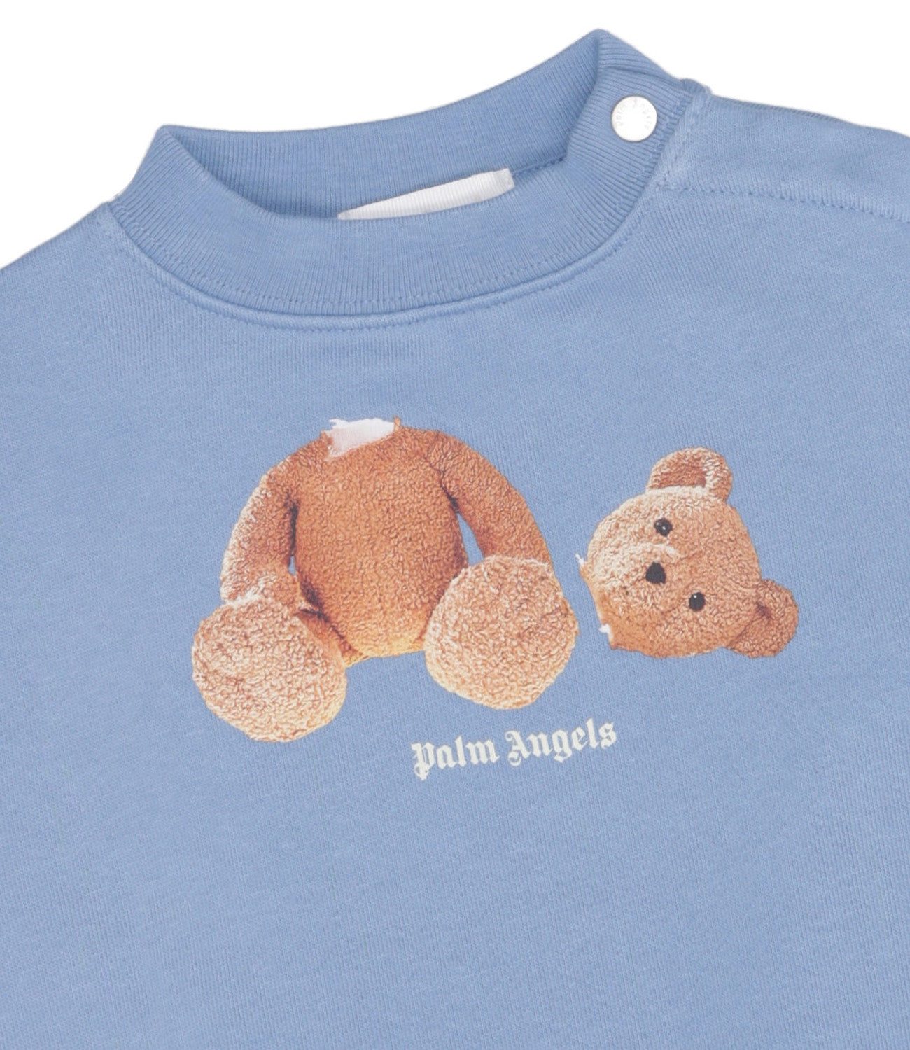 Palm Angels Kids | Felpa Bear Azzurro