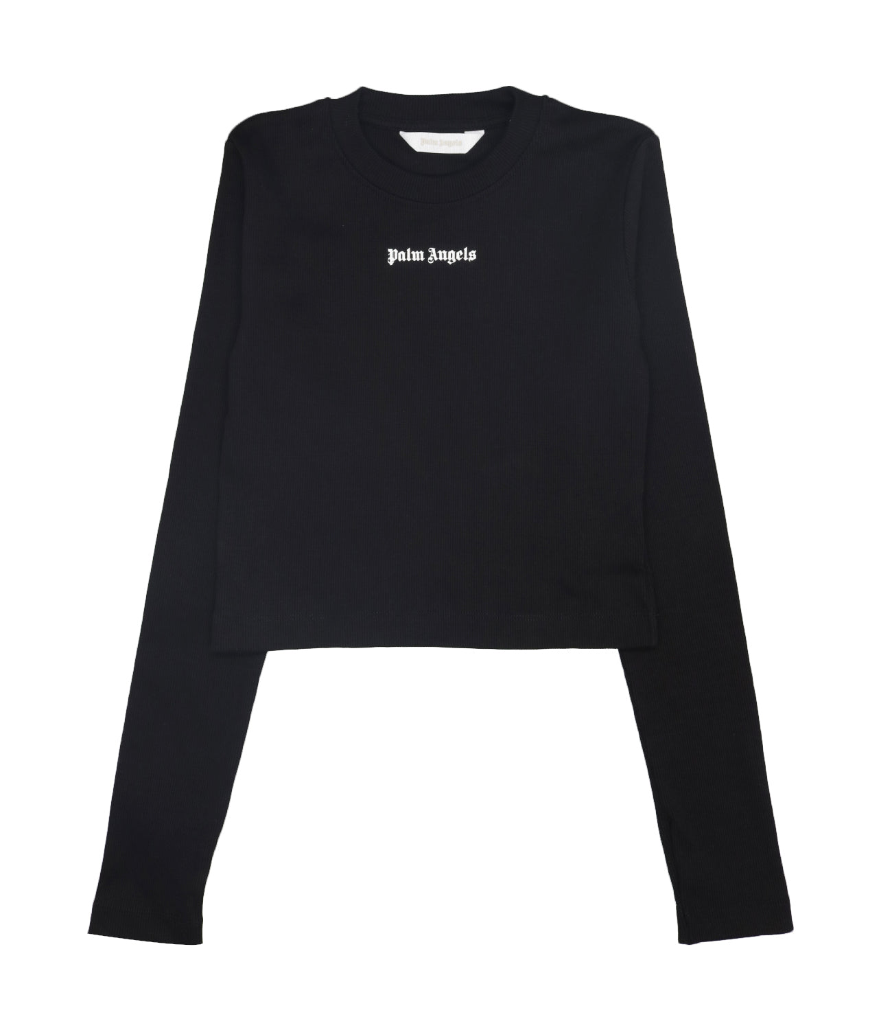 Palm Angels Kids | T-Shirt Logo Rib Baby Nero