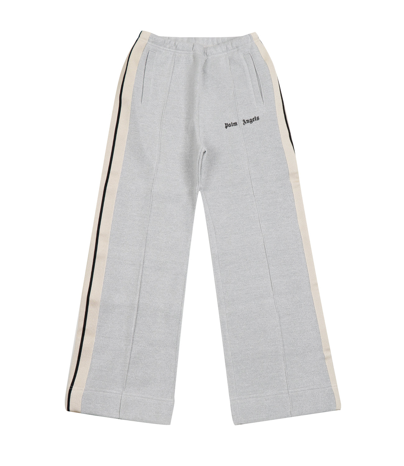 Palm Angels Kids | Pantalone Lurex Track Argento