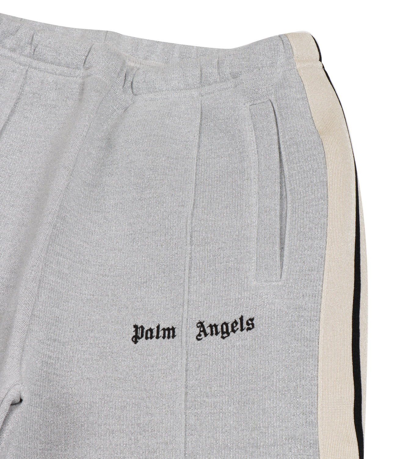 Palm Angels Kids | Pantalone Lurex Track Argento