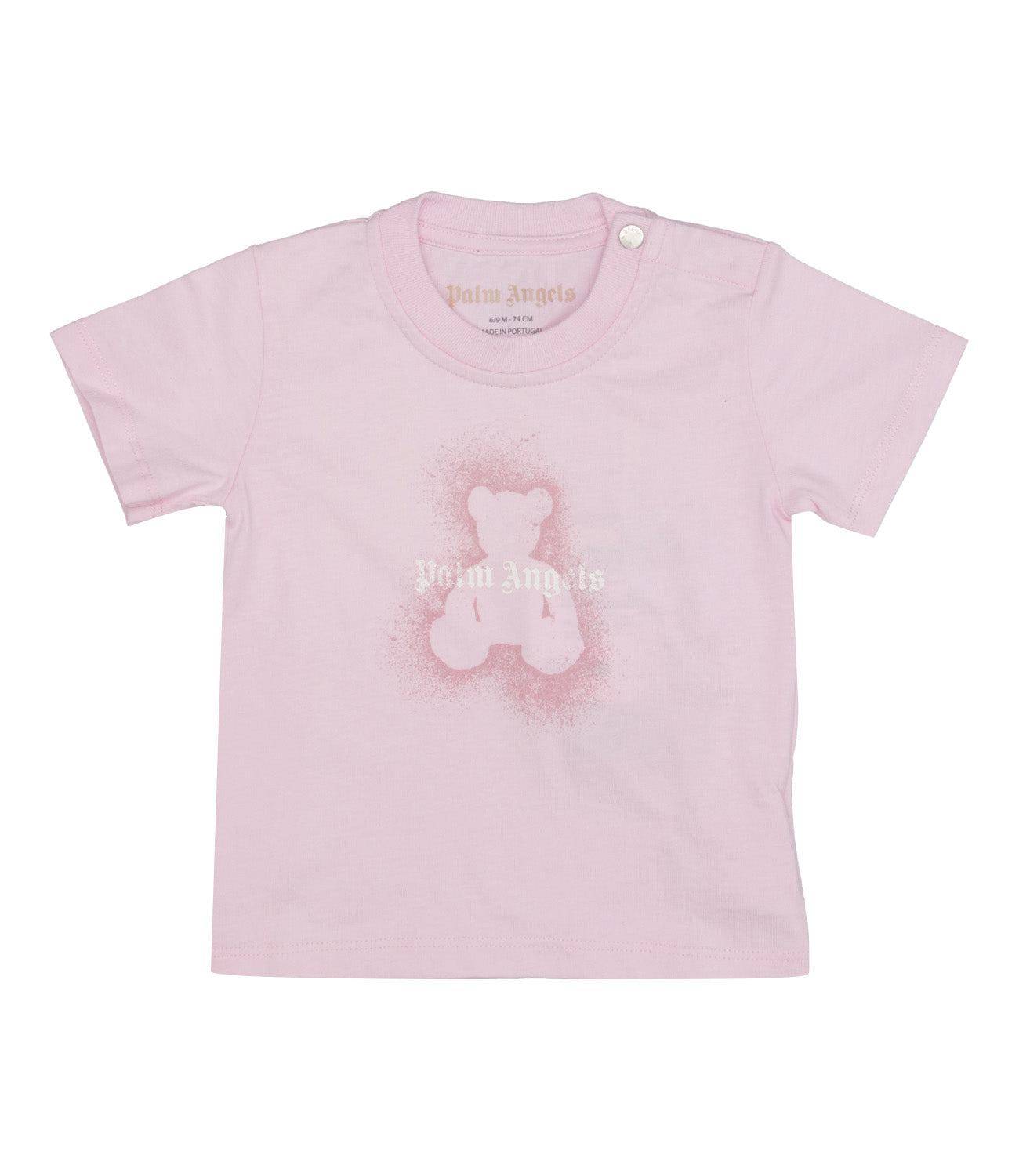Palm Angels Kids | T-Shirt Spray Bear Rosa