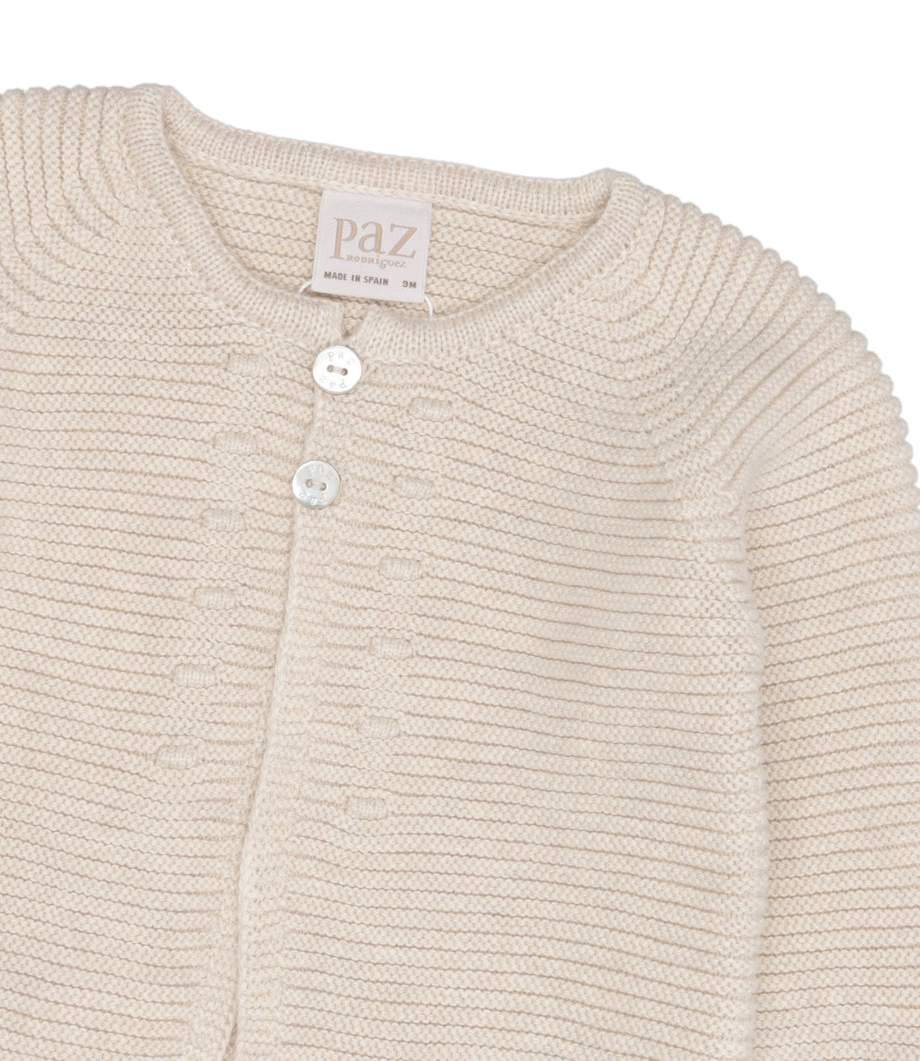 Paz Rodriguez | Cardigan Essencial Beige