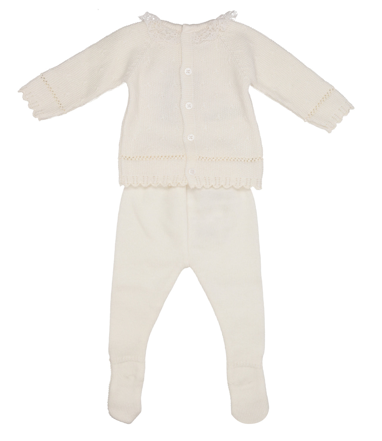 Paz Rodriguez | Set Maglia Leggings Semilla Crema