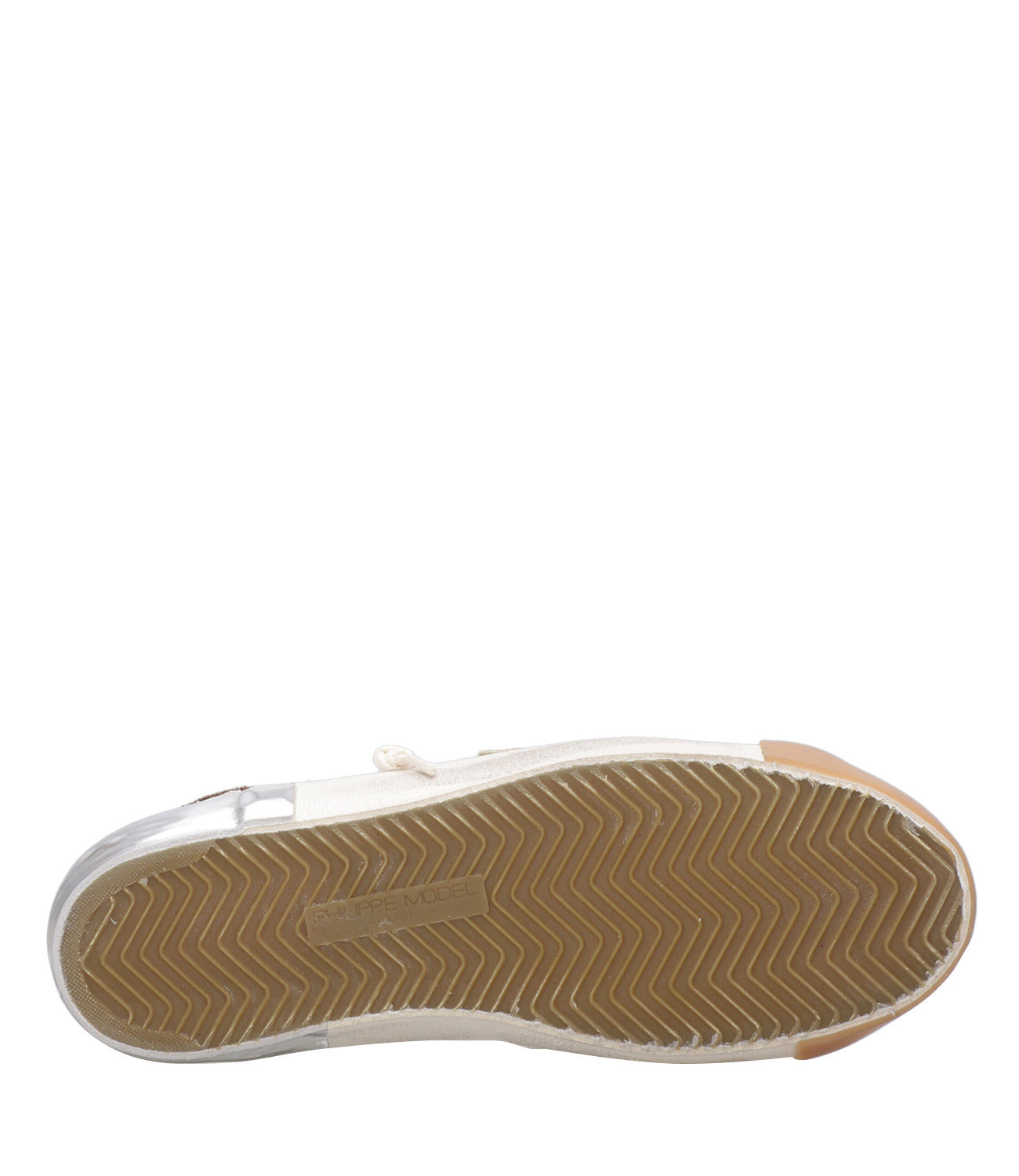 Philippe Model | Sneakers Prsx Low Bianco e Biscotto