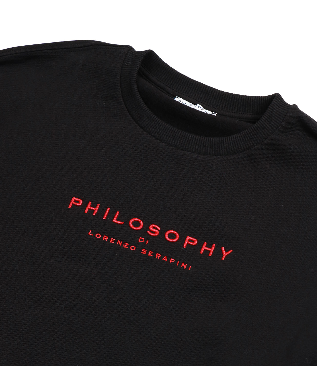 Philosophy di Lorenzo Serafini Kids | Felpa Nero