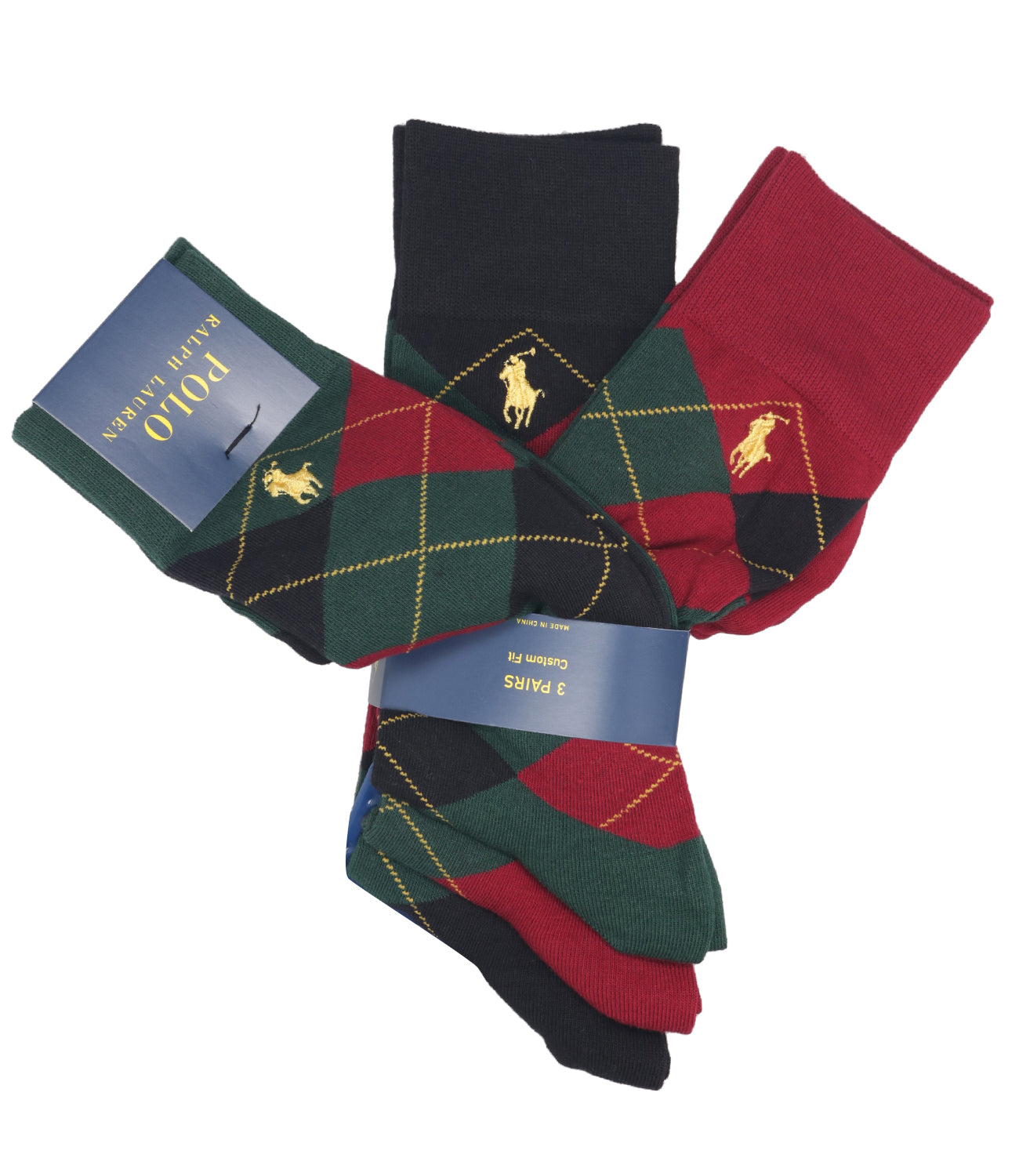 Polo Ralph Lauren | Calzini Verde e Bordeaux
