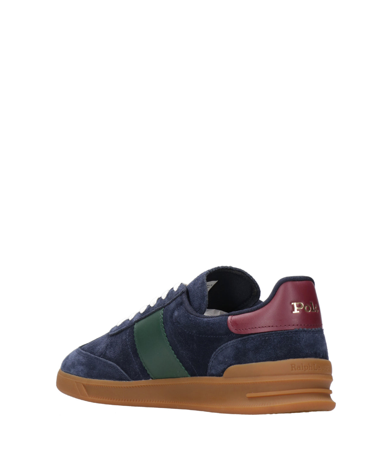 Polo Ralph Lauren | Sneakers Low Top Lace Blu Vino e Verde