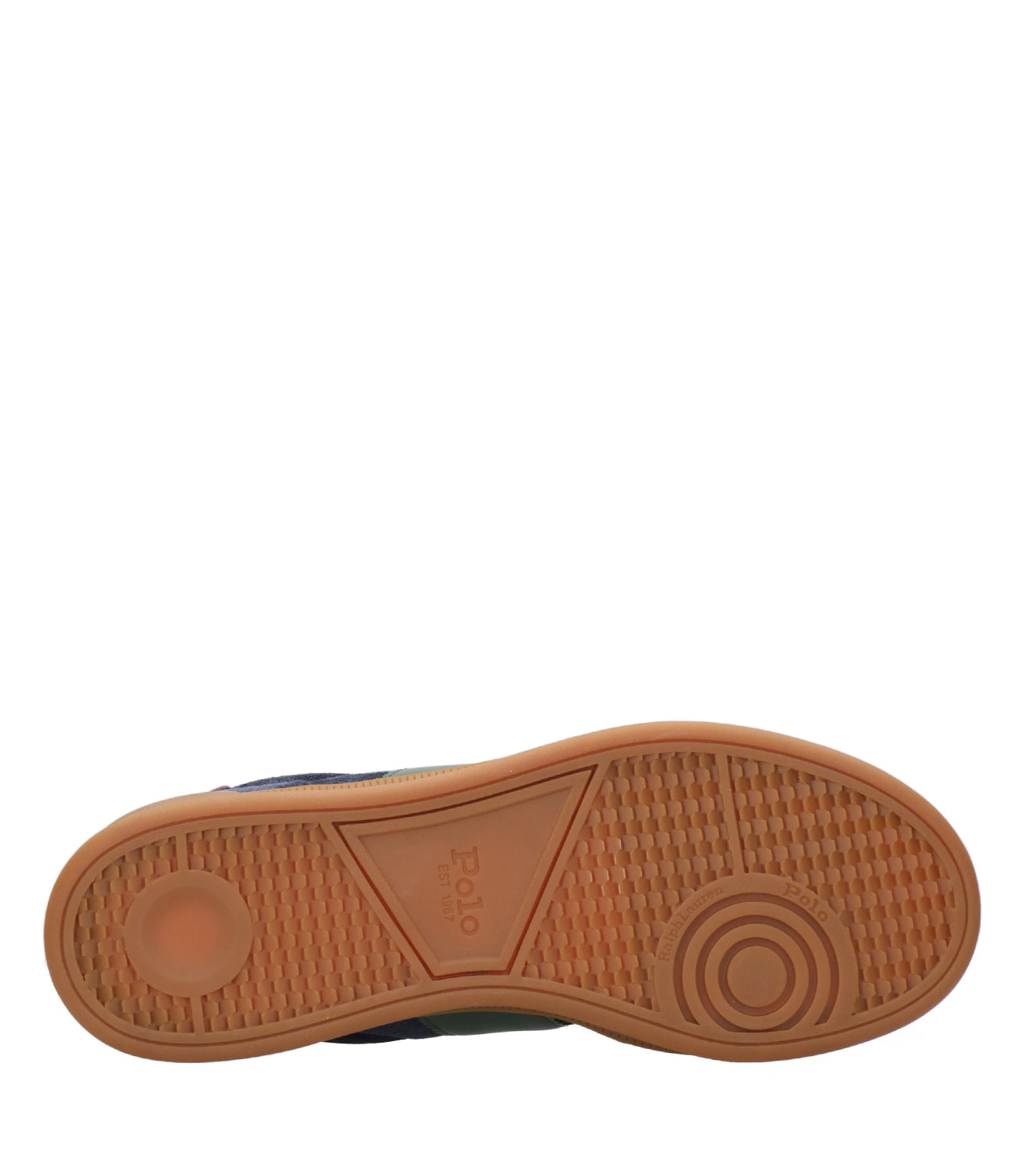 Polo Ralph Lauren | Sneakers Low Top Lace Blu Vino e Verde