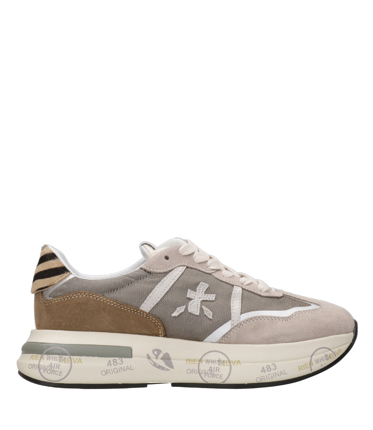 Premiata | Sneakers Cassie 6470 Taupe e Marrone