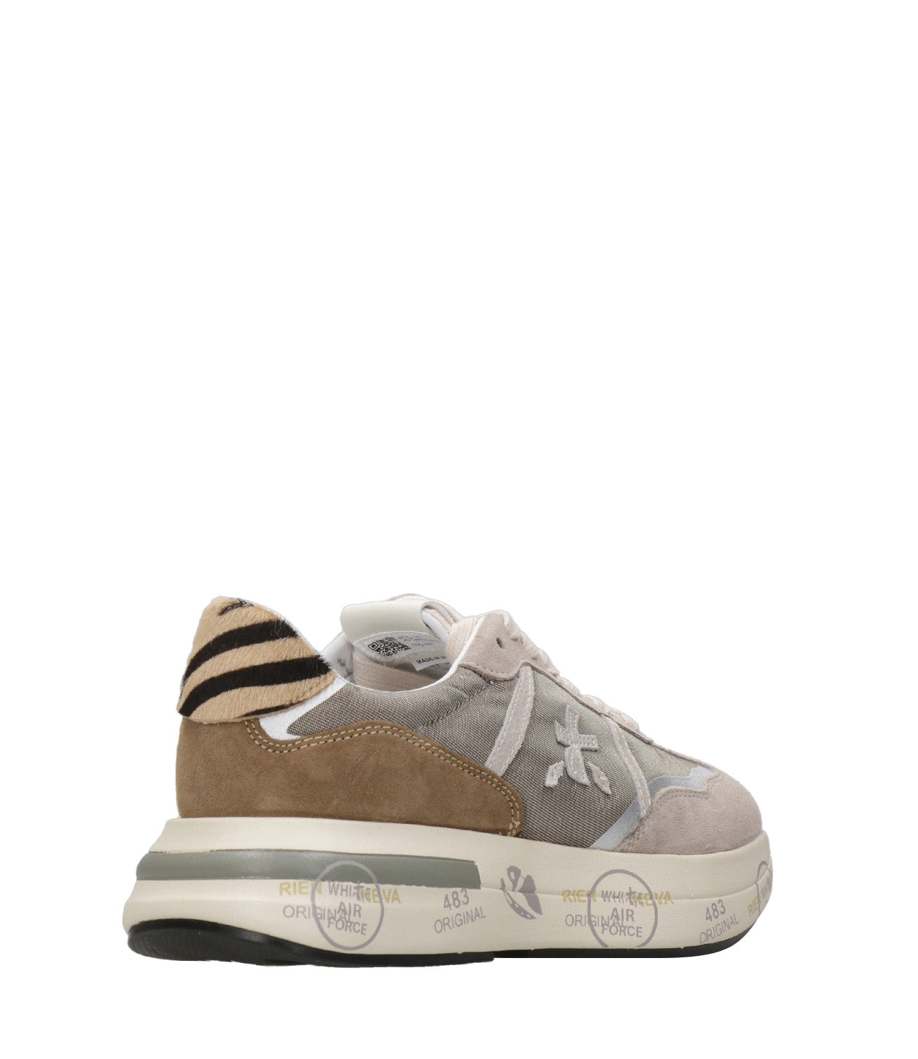 Premiata | Sneakers Cassie 6470 Taupe e Marrone