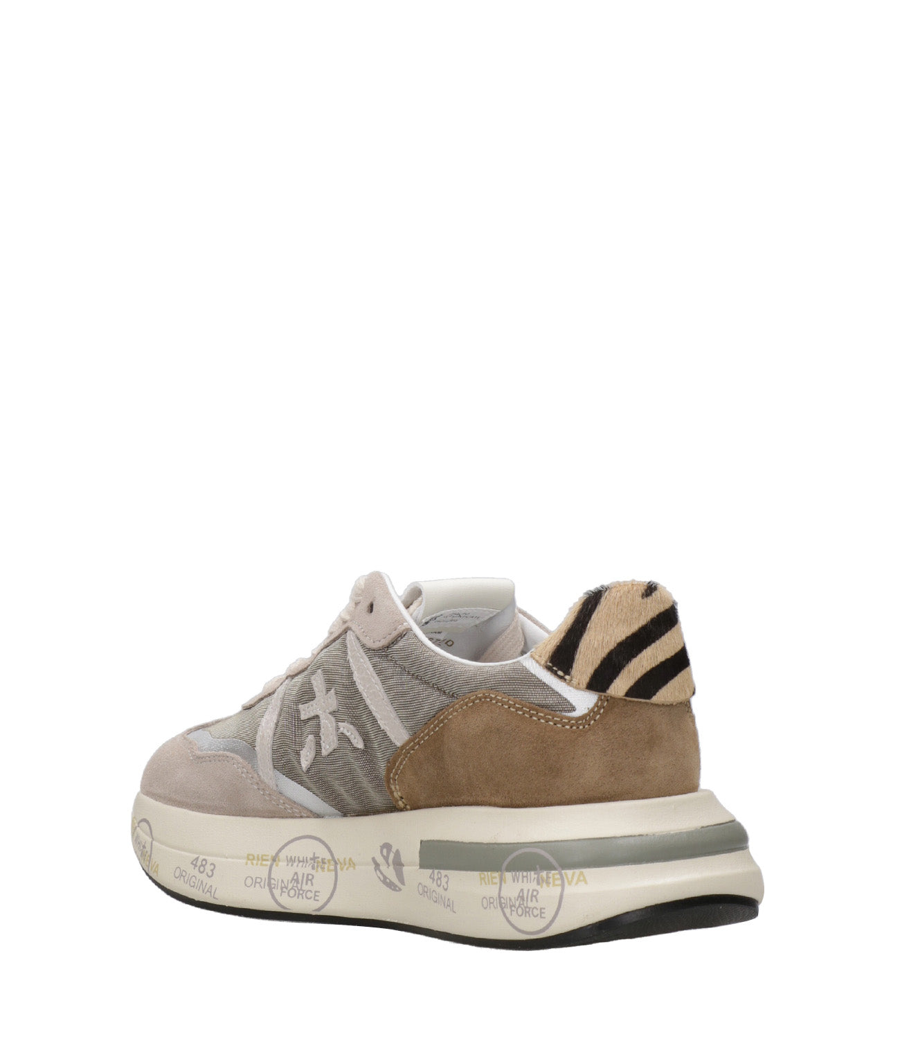Premiata | Sneakers Cassie 6470 Taupe e Marrone