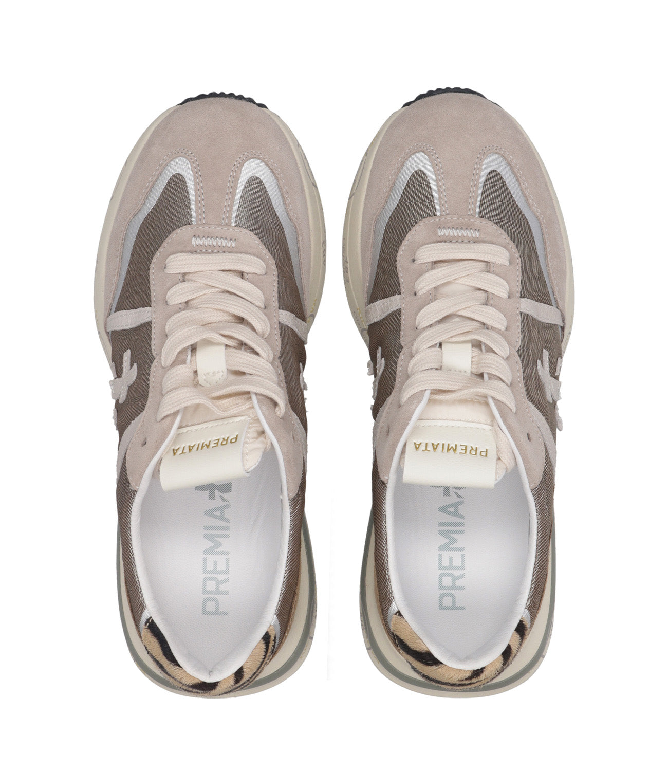 Premiata | Sneakers Cassie 6470 Taupe e Marrone
