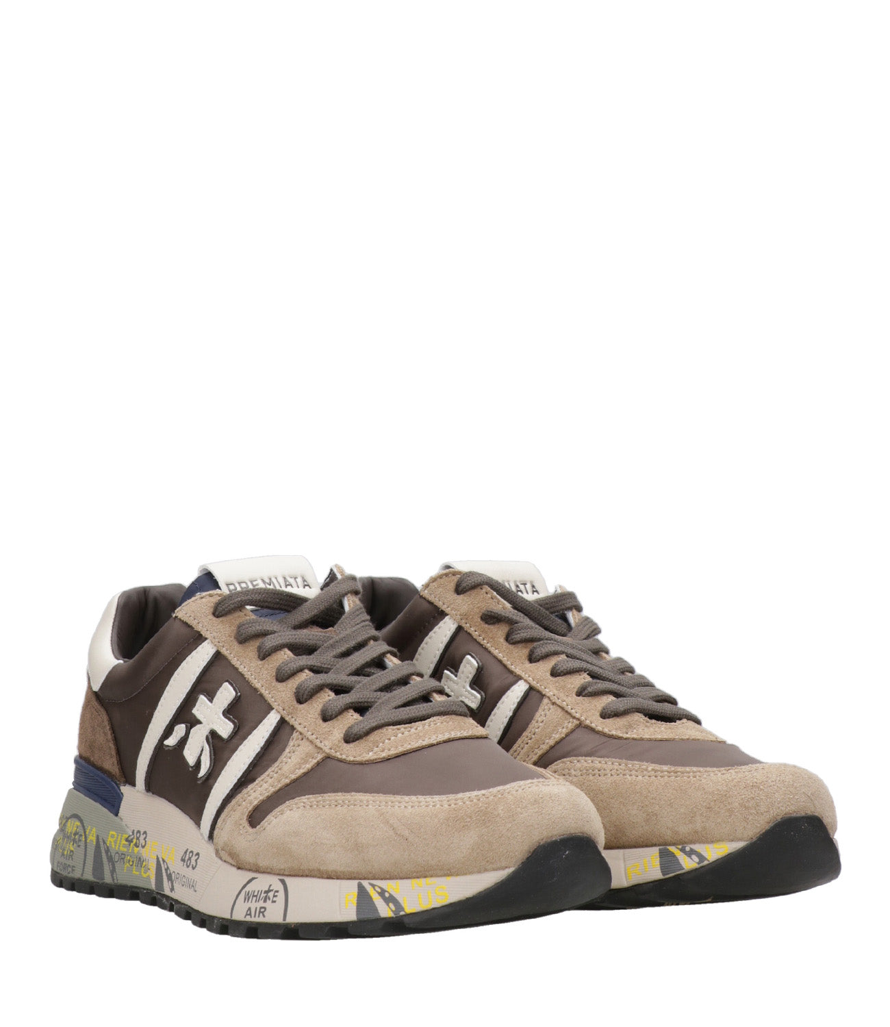 Premiata | Sneakers Lander Taupe e Marrone