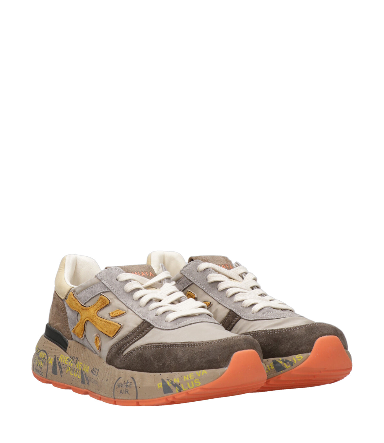 Premiata | Sneakers Mick Taupe e Marrone