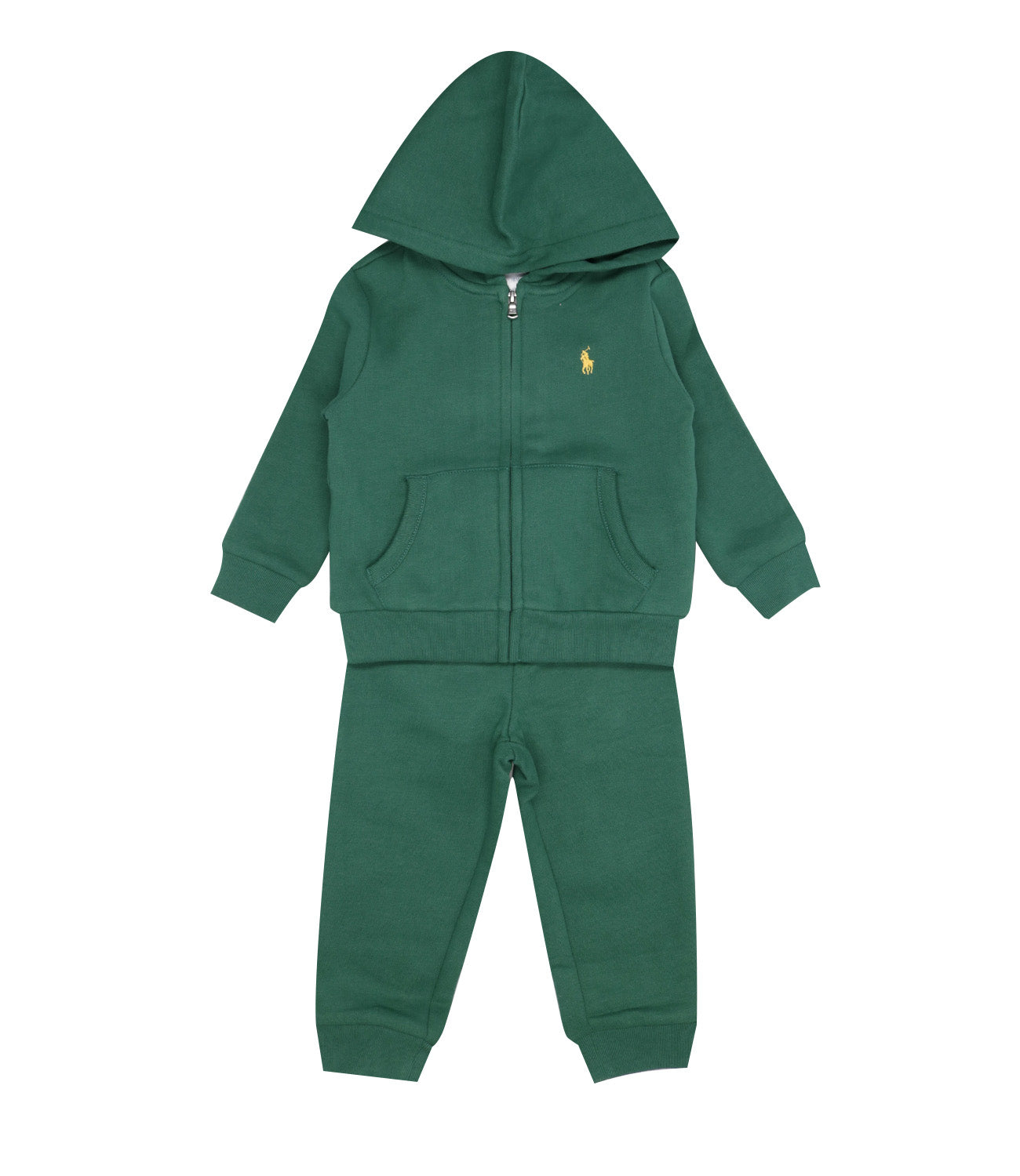 Ralph Lauren Childrenswear | Set Felpa e Pantalone Verde