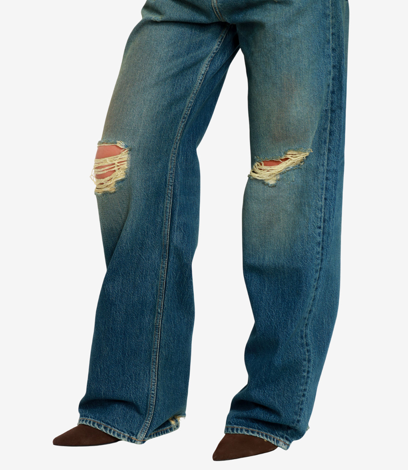 Roy Roger's | Jeans Super Wide Old Glory Denim medio
