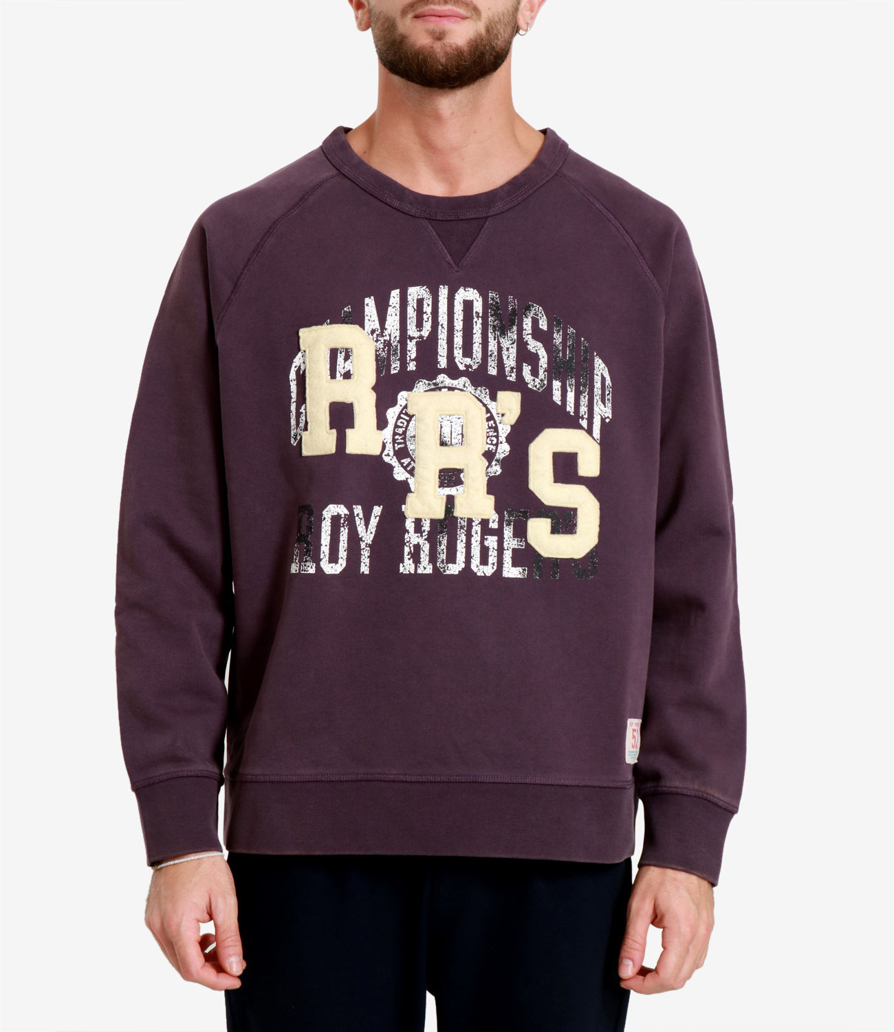 Roy Roger's | Felpa Viola