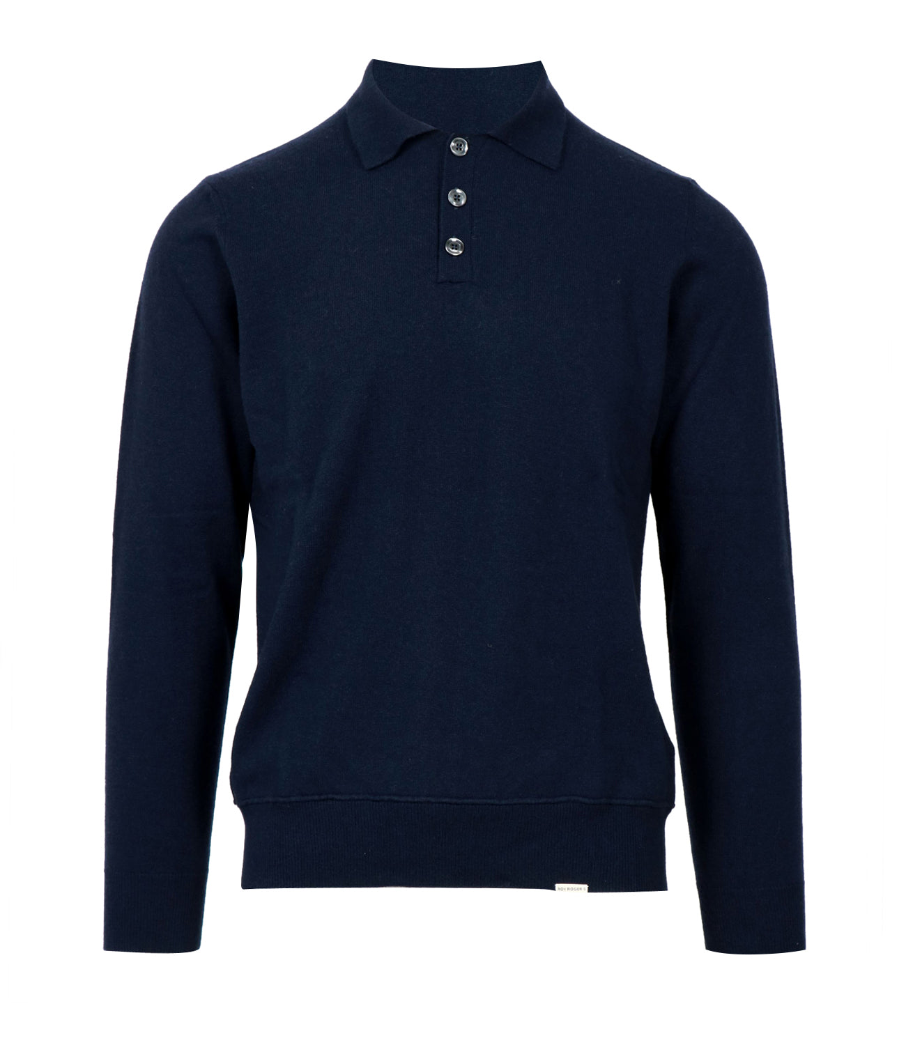 Roy Roger's | Polo Bold Plain Blu navy