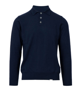 Roy Roger's | Polo Bold Plain Blu navy