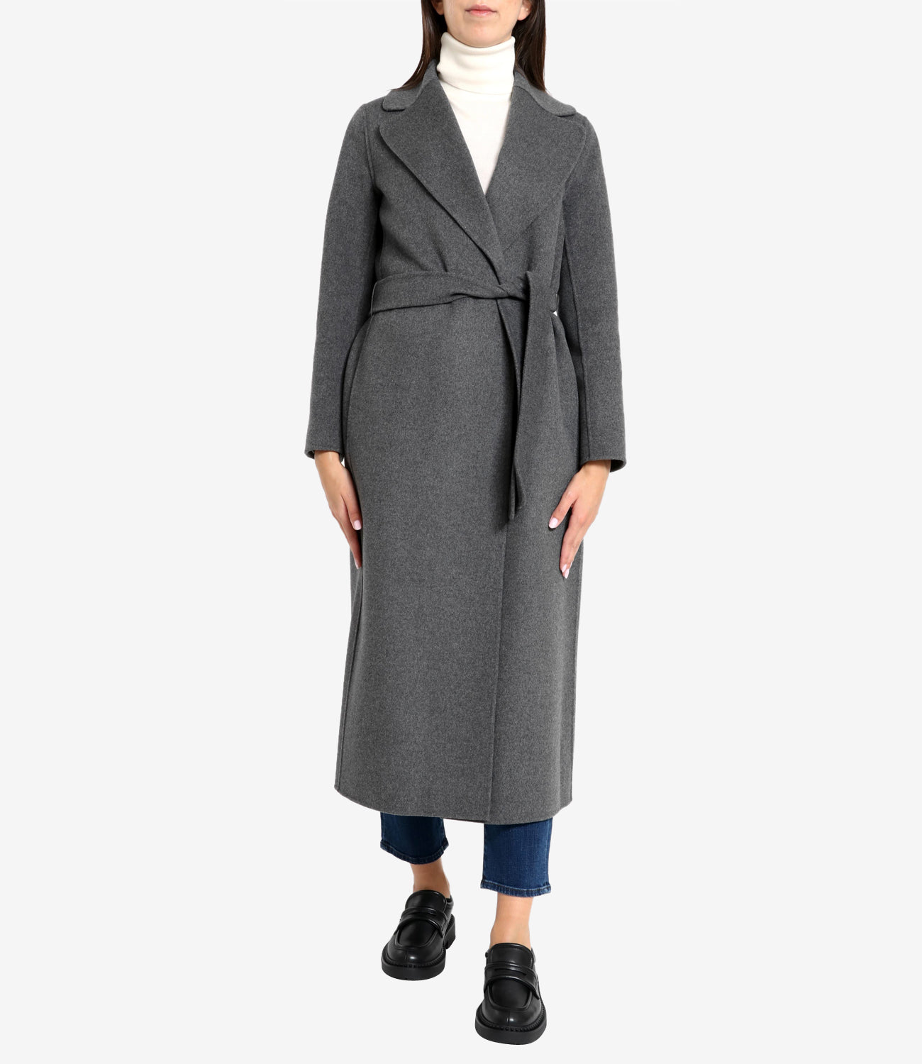 S Max Mara | Cappotto Poldo Fumo