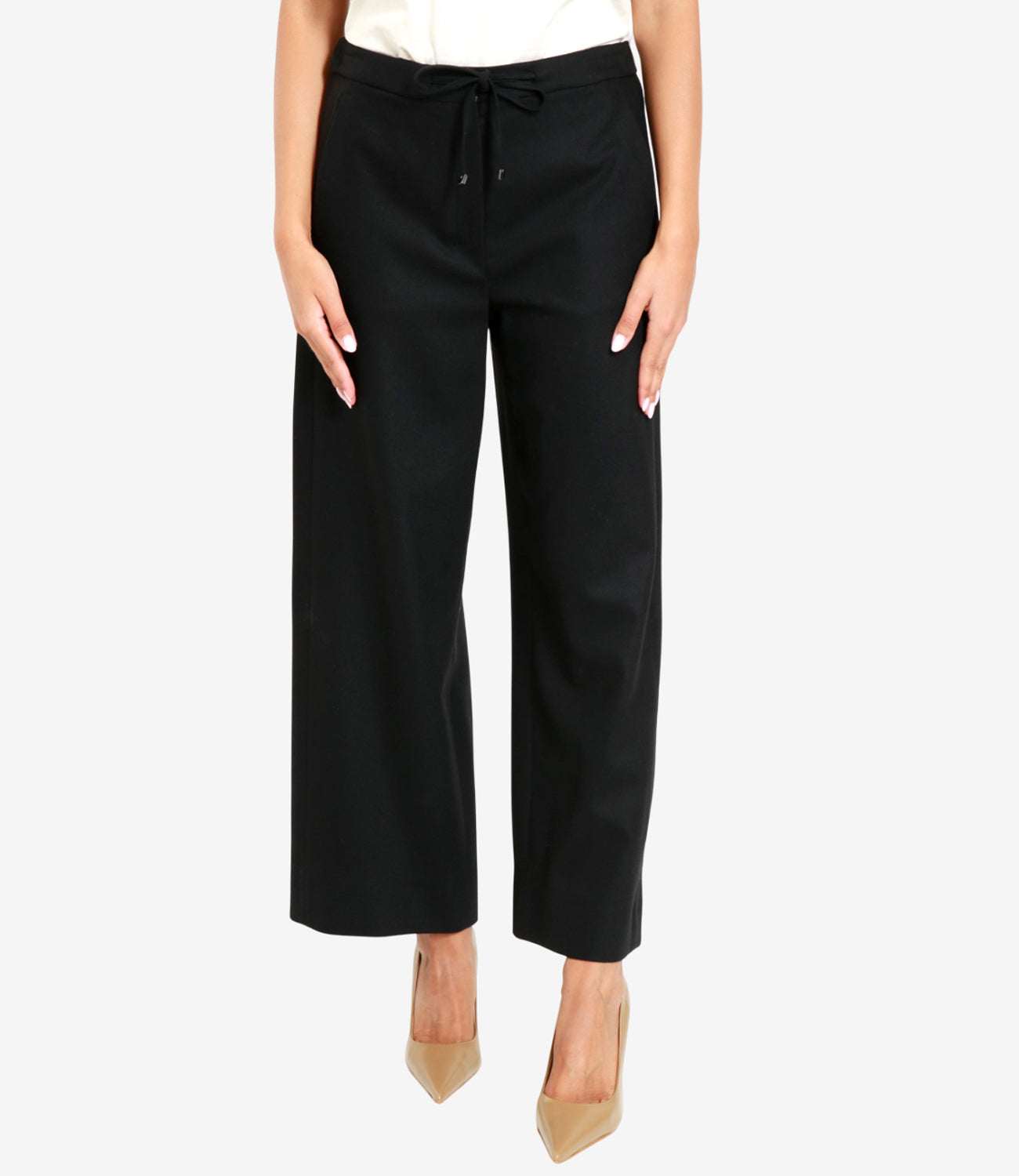 S Max Mara | Pantalone Floria Nero