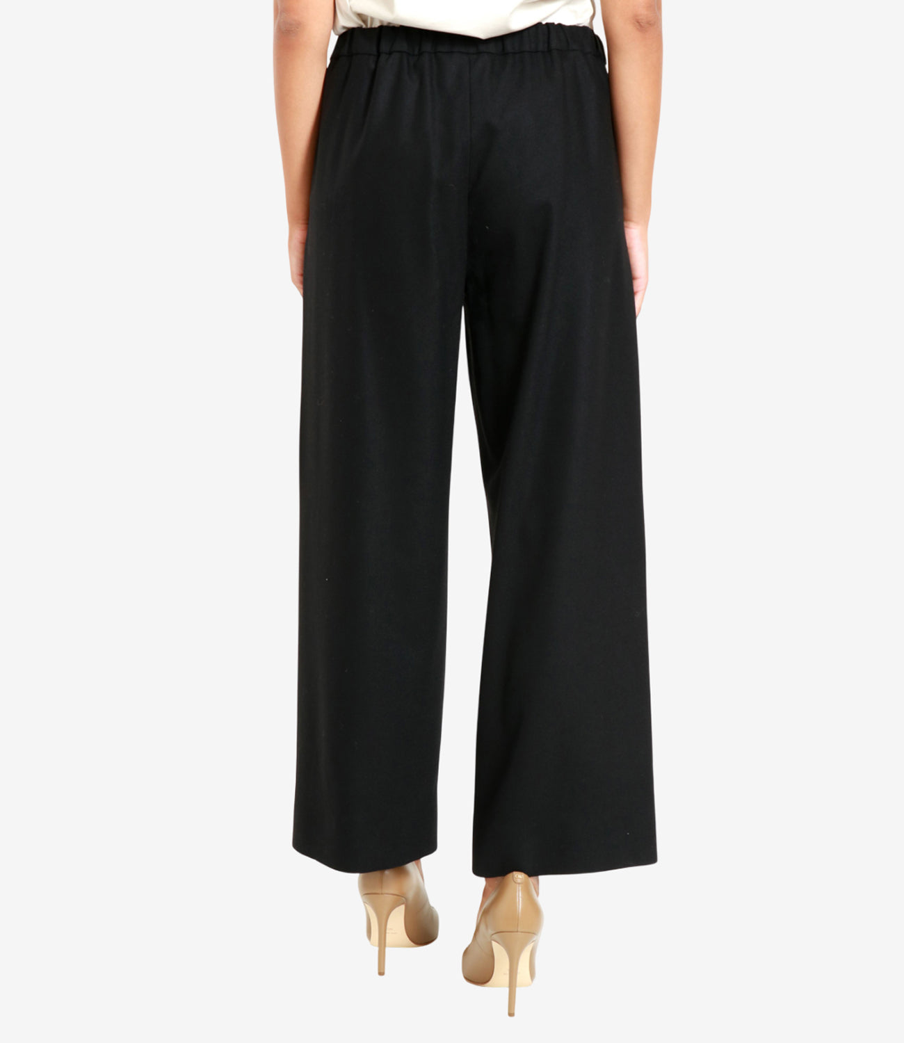S Max Mara | Pantalone Floria Nero