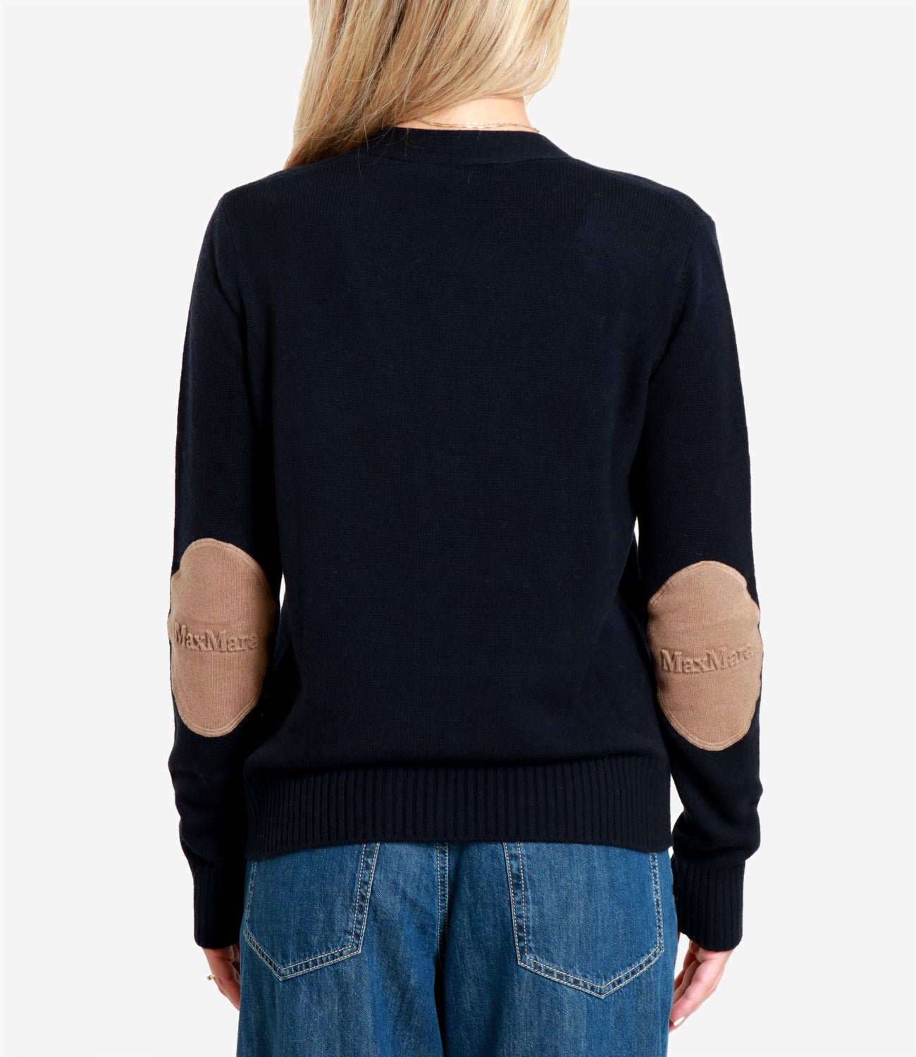 S Max Mara | Cardigan Apollo Blu marino