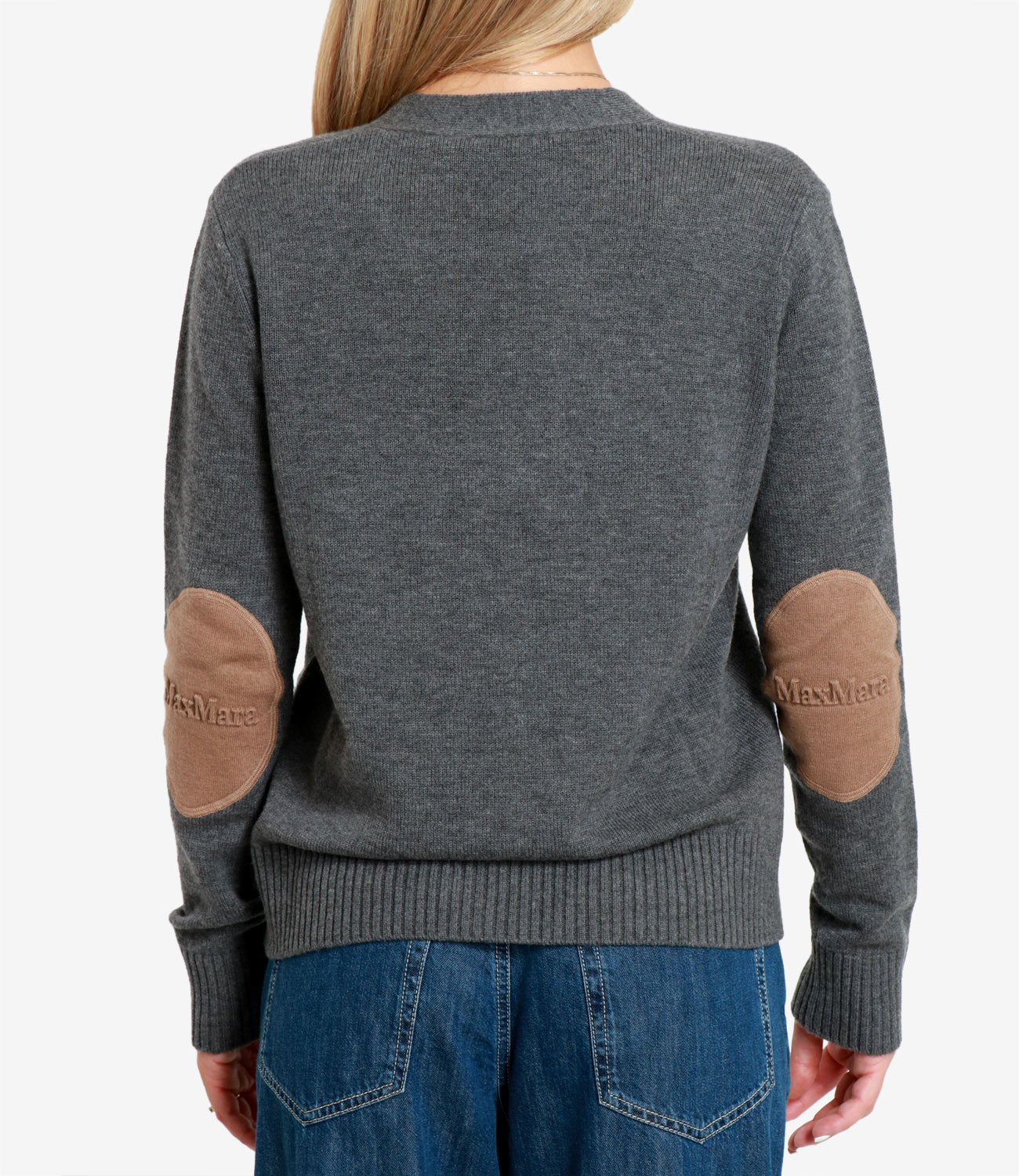 S Max Mara | Cardigan Apollo Grigio medio