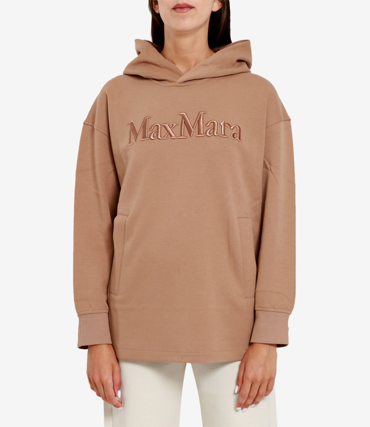 S Max Mara | Felpa Visiera Cammello