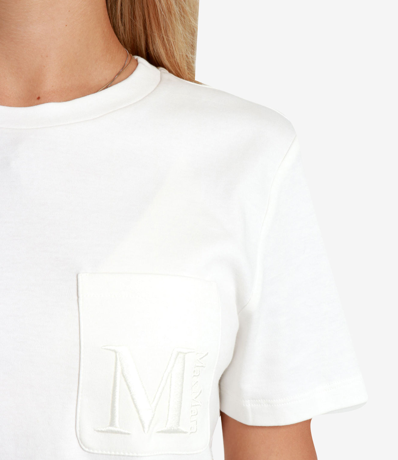 S Max Mara | T-shirt Madera Bianco