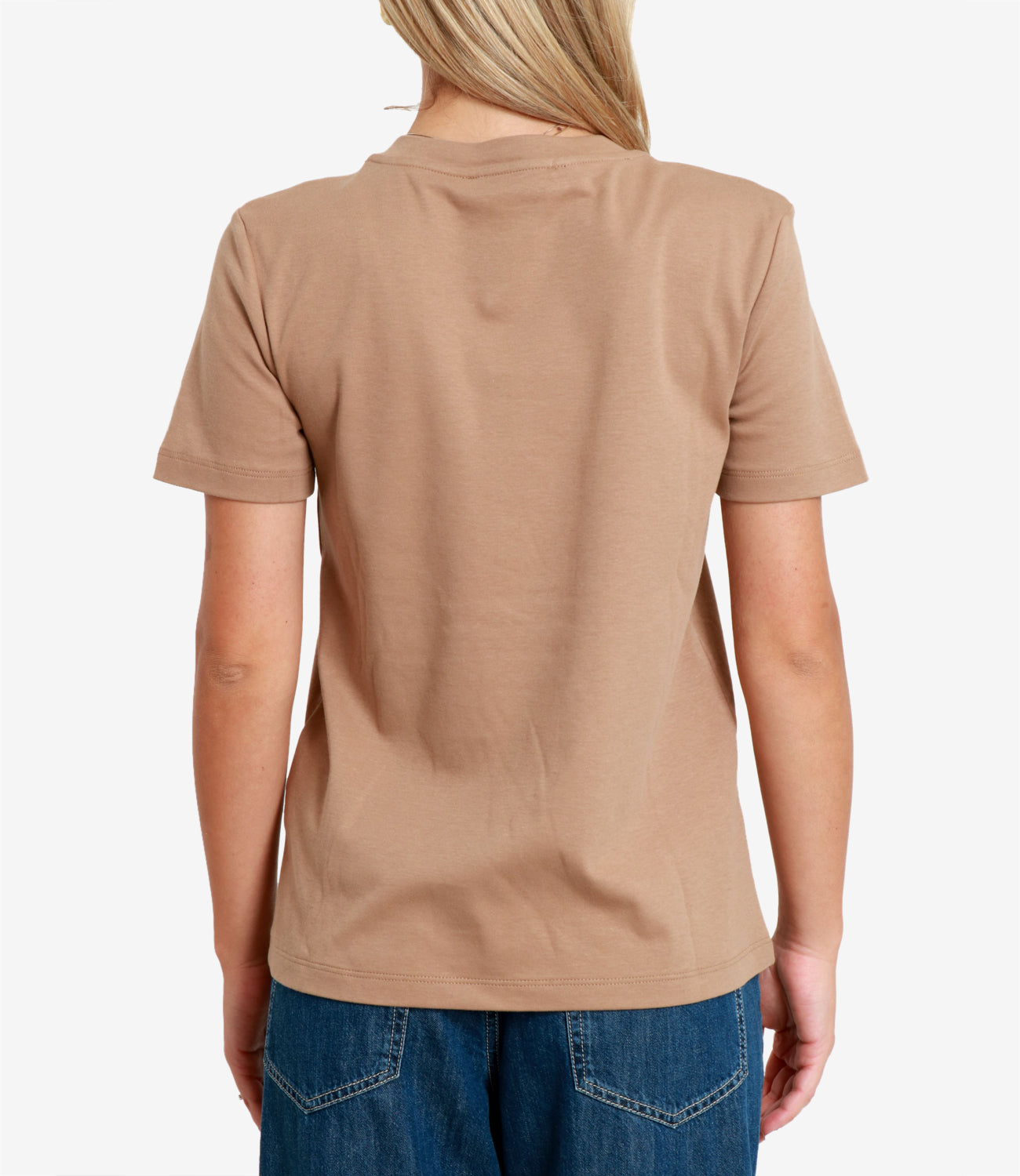 S Max Mara | T-shirt Madera Cammello