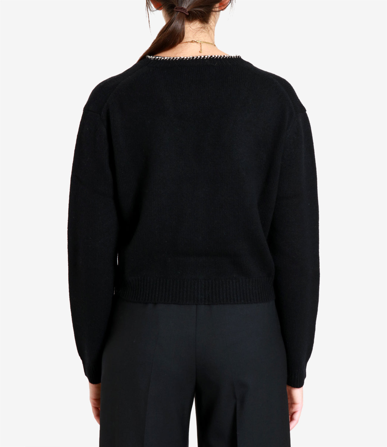 Semicouture | Cardigan Clarinda Nero