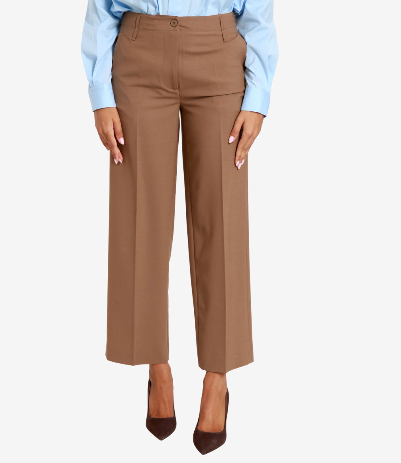 Semicouture | Pantalone Shelby Sabbia