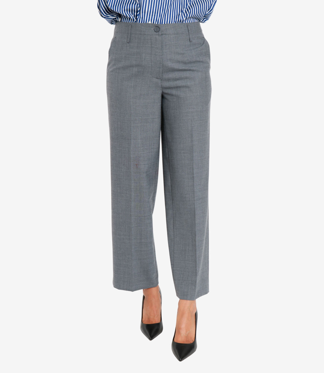 Semicouture | Pantalone Shelby Grigio medio