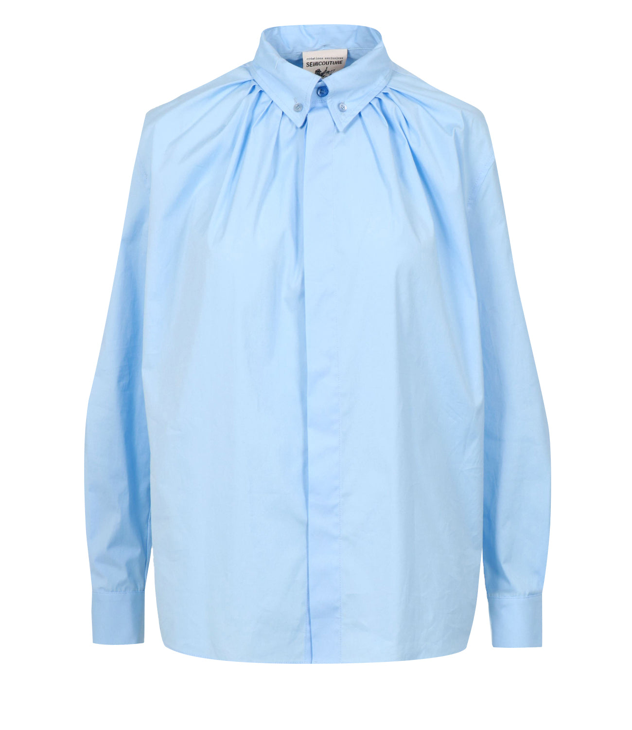 Semicouture | Camicia Francesca Celeste