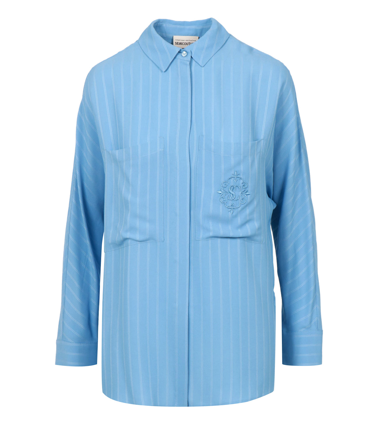 Semicouture | Camicia Tiffany Cielo
